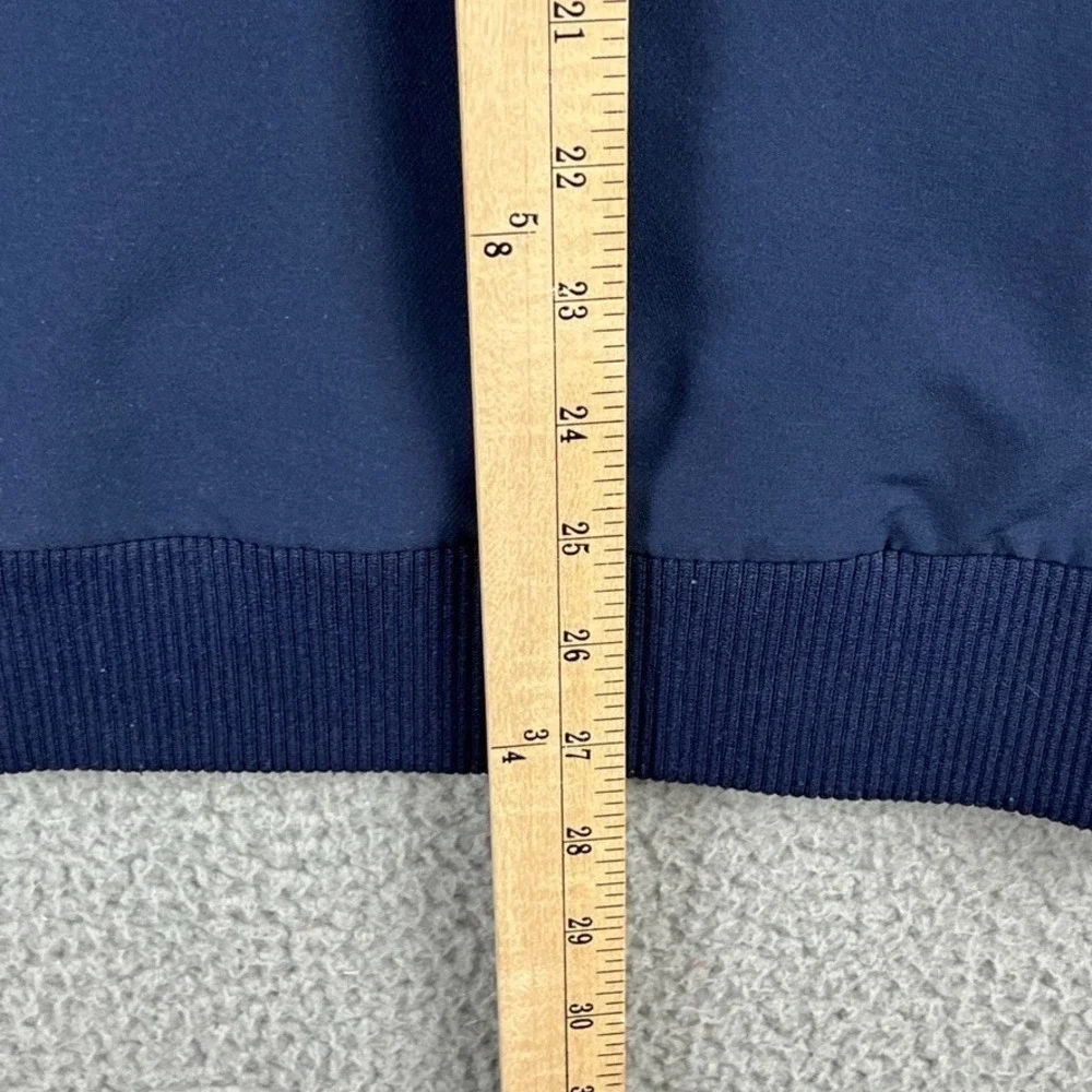 The North Face Men's Small Tekno Pullover Hoodie Jacket Navy‎ Blue (stain/wear)